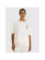 Dámské tričko oversize s potiskem 4F 4FRSS25TTSHF2979-11S