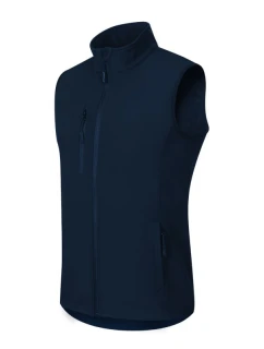 Pánská softshellová vesta Trail (tmavě modrá)
