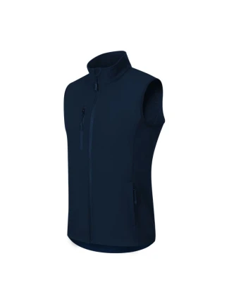 Pánská softshellová vesta Trail (tmavě modrá)