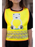 Korntex FUN Dětská bezpečnostní vesta 76.FUNY hi vis yellow/elephant Korntex FUN Dětská bezpečnostní vesta 76.FUNY hi vis yellow/elephant