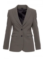 S417 Blejzr s laclem - khaki barva S417 Blejzr s laclem - khaki barva