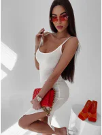 Dámské šaty 279064 ecru - Ola Voga