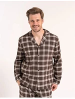 Pyžamo Moraj PDM5700-003 dlouhé rukávy, velikosti M–4XL, rozepínací Pyžamo Moraj PDM5700-003 dlouhé rukávy, velikosti M–4XL, rozepínací