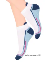 Dámské kotníkové ponožky Steven art.050 Dámské kotníkové ponožky Steven art.050