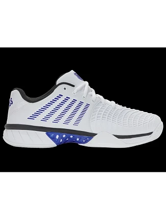 Tenisky K-swiss EXPRESS LIGHT 3 WHITE/DAZZLING BLUE/BLACK-M (08562-165-M)