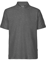 Neutral O 20080 Pánské piqué polo z bio bavlny 77.2080 dark heather Neutral O 20080 Pánské piqué polo z bio bavlny 77.2080 dark heather