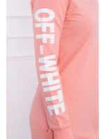 Off White meruňkové šaty Off White meruňkové šaty