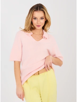 Jumper MI SW 0120.16 světle růžový