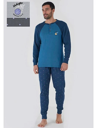 Pánské pyžamo Karelpiu KF5130