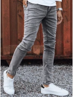 Pánské džínové kalhoty šedé FashionStreet UX4233