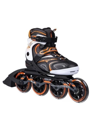 Inline brusle NILS Extreme NA1060S black/orange, velikost 39 Inline brusle NILS Extreme NA1060S black/orange, velikost 39