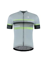 Tričko Rogelli HERO II, šedé s limetkovými prvky, velikost 5XL Tričko Rogelli HERO II, šedé s limetkovými prvky, velikost 5XL