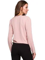 K037 Zavinovací halenka - černá