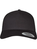Flexfit 6506 5 panelová Retro Trucker kšiltovka 55.6506 black Flexfit 6506 5 panelová Retro Trucker kšiltovka 55.6506 black