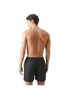 Pánské plavky MEDIUM DRAWSTRING KM0KM01004 BEH černé - Calvin Klein