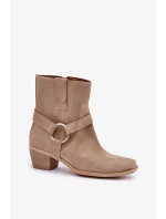 Boty na podpatku  model 203873 Step in style