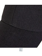 NEOBLU Tom 6 panelová kšiltovka 24.3204 anthracite melange NEOBLU Tom 6 panelová kšiltovka 24.3204 anthracite melange