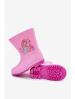 Dětské holínky růžové Esalina Dětské holínky růžové Esalina