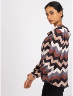 Halenka DHJ BZ 12311.49P černá a béžová