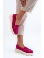 Semišové dámské mokasíny Fuchsia Filidia