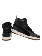 Pánské junior kotníkové boty Rbd Game Wtr W 387604 02 Černá s bílou - Puma