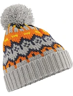 Beechfield B 528 Pletená čepice s bambulí "Retro Ski" 53.0528 glacier grey Beechfield B 528 Pletená čepice s bambulí "Retro Ski" 53.0528 glacier grey
