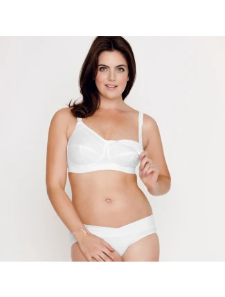 Dámské kojící podprsenka Miss Cotton 5051 bílá - Anita Maternity Dámské kojící podprsenka Miss Cotton 5051 bílá - Anita Maternity