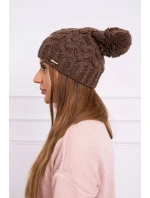 Fleecová čepice Waleria K307 cappuccino Fleecová čepice Waleria K307 cappuccino