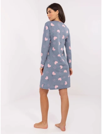 DU KN noční košile FP 100.26 tmavě modrá DU KN noční košile FP 100.26 tmavě modrá