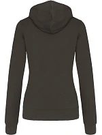 Kariban K 465 Dámská mikina s kontrastní kapucí 20.K465 dark grey/black