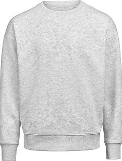 Untagged Movement OCS RCS Loose Crewneck Těžká unisex mikina "Loose Fit" 66.3020 ash grey melange