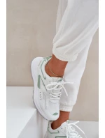 Dámské Sportovní Boty Big Star NN274A095 HI-POLY SYSTEM Bílá-Zelená