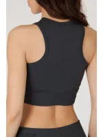 Dámský BeTop Logo Black Sand - GoldBee Dámský BeTop Logo Black Sand - GoldBee