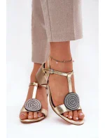 Sandály na podpatku  model 211643 Step in style