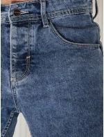 Pánské modré džínové kalhoty FashionStreet UX4238