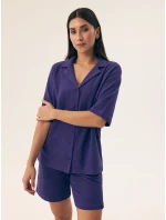 Henderson Dámské pyžamo 43348 Nilsa 2 kr/r S-L pruhované