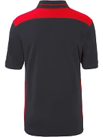 Daiber JN 858 Pánské pracovní piqué polo - Color 02.0858 carbon/red