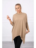 Mikina s potiskem křídel camel Mikina s potiskem křídel camel