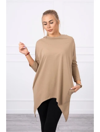 Mikina s potiskem křídel camel Mikina s potiskem křídel camel