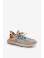 Pánské sportovní boty HI-POLY SYSTEM Big Star NN174452 Beige