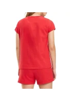 Dámské Tričko s krátkým rukávem UW0UW01619-611 - Tommy Hilfiger