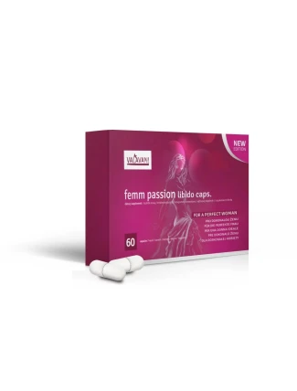 Kapsle pro ženy Femm Passion Libido Caps. 60 kapslí - Valavani Kapsle pro ženy Femm Passion Libido Caps. 60 kapslí - Valavani