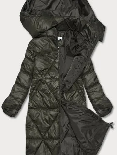 Dámská bunda v army barvě pro přechodné období (YP-22081-6)