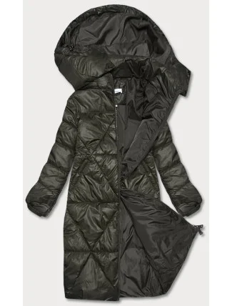 Dámská bunda v army barvě pro přechodné období (YP-22081-6)