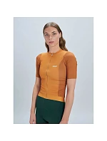 Cyklistické tričko POC W’s Cadence Jersey, hnědé