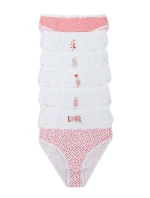 Spodní kalhotky BR MT 11444 3 bílé a červené Spodní kalhotky BR MT 11444 3 bílé a červené