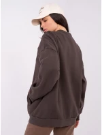 WT BL mikina A1454.84 tmavě hnědá