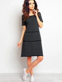 Denní šaty model M073 tmavě modré - Infinite You