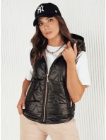 Dámská prošívaná vesta NICOLAS černá FashionStreet TY4120