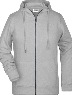 Daiber 8025 Dámská mikina s kapucí 02.8025 grey heather